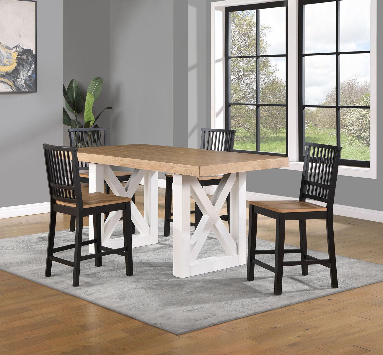 Steve Silver Furniture - Magnolia - Counter Dining Set - 5th Avenue Furniture