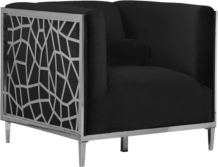 Meridian Furniture - Opal - Chair - 5th Avenue Furniture
