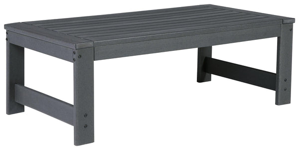 Ashley Furniture - Amora - Charcoal Gray - Rectangular Cocktail Table - 5th Avenue Furniture