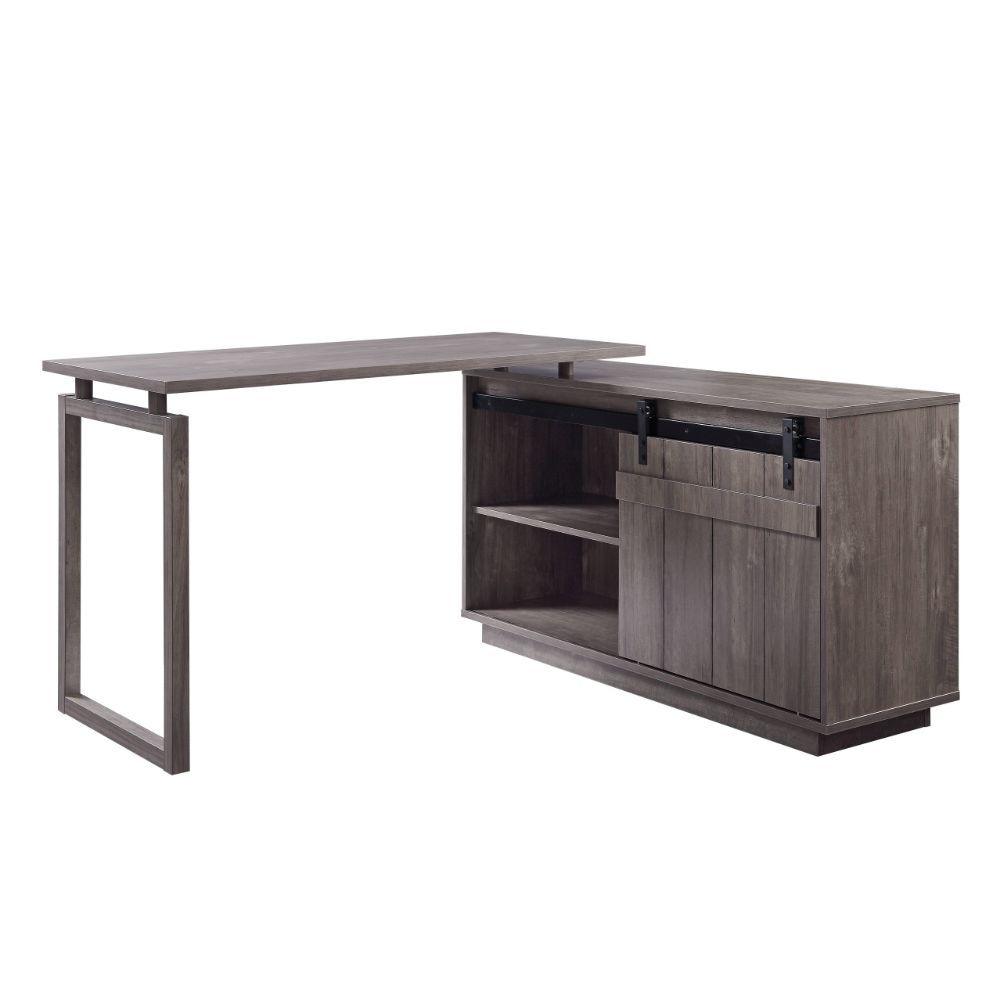 ACME - Bellarosa - Desk - Gray Washed - 30" - 5th Avenue Furniture