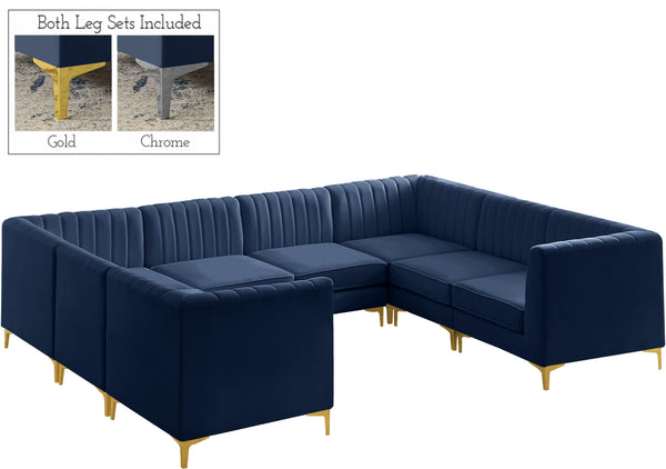 Meridian Furniture - Alina - Modular Sectional - 5th Avenue Furniture