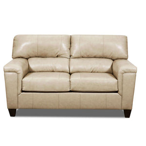 ACME - Phygia - Loveseat - Tan Top Grain Leather Match - 5th Avenue Furniture