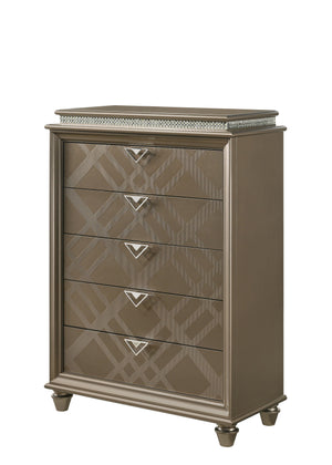 Crown Mark - Cristal - Chest - Brown - 5th Avenue Furniture