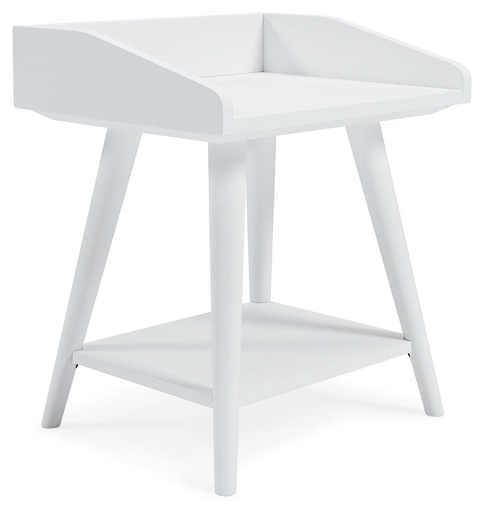 Ashley Furniture - Blariden - White - Accent Table - 5th Avenue Furniture