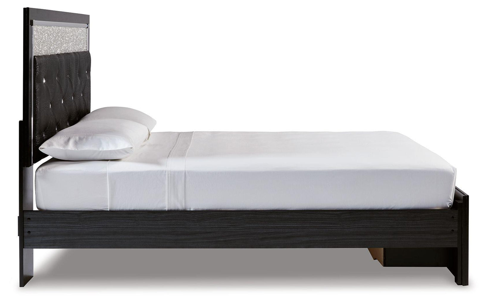 Signature Design by Ashley® - Kaydell - Upholstered Panel Storage Platform Bed - 5th Avenue Furniture