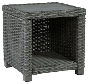 Signature Design by Ashley® - Elite Park - Gray - Square End Table - 5th Avenue Furniture