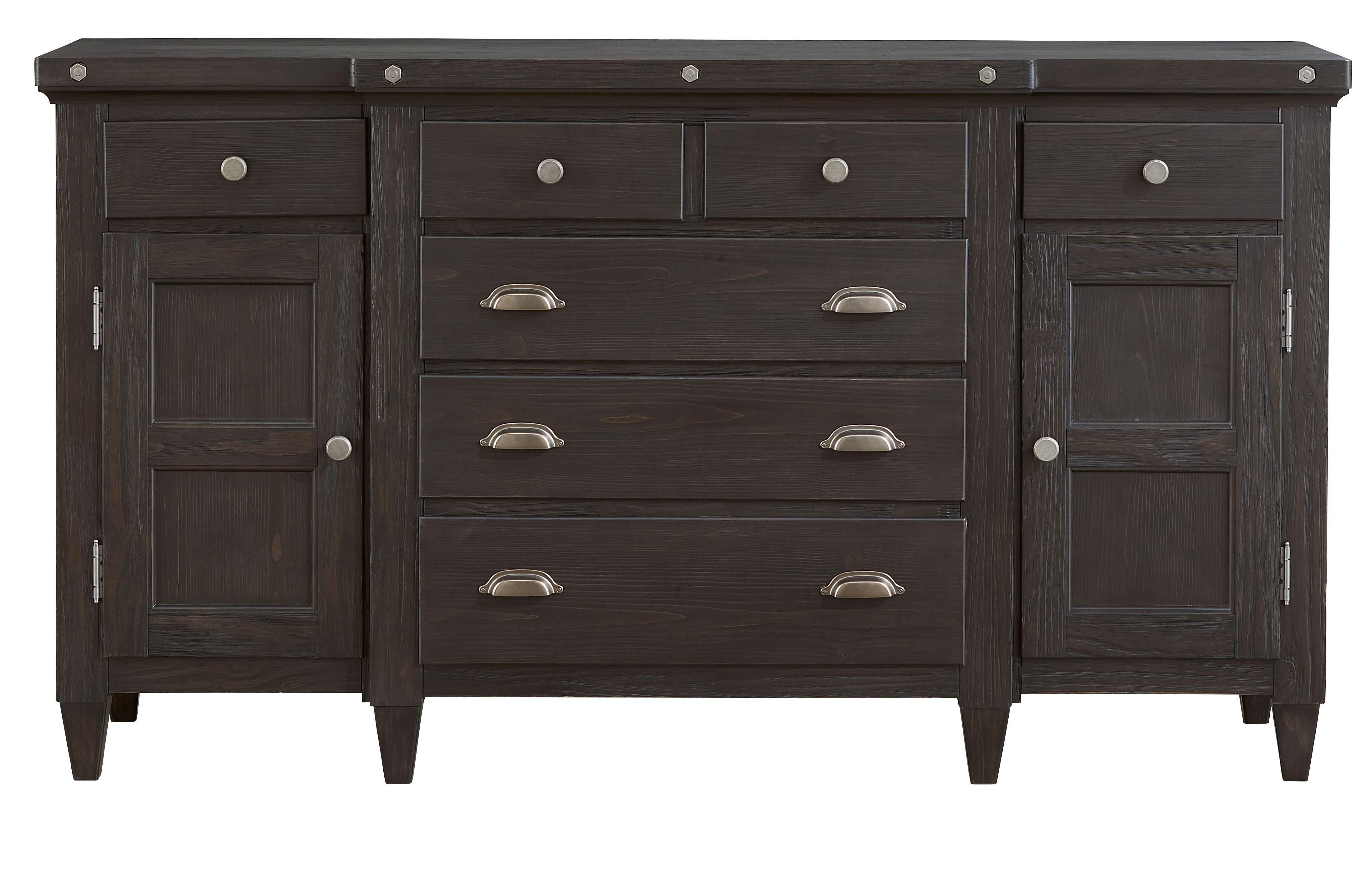 Magnussen Furniture - Sierra - Drawer Dresser - Obsidian - 5th Avenue Furniture