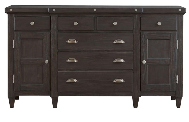 Magnussen Furniture - Sierra - Drawer Dresser - Obsidian - 5th Avenue Furniture