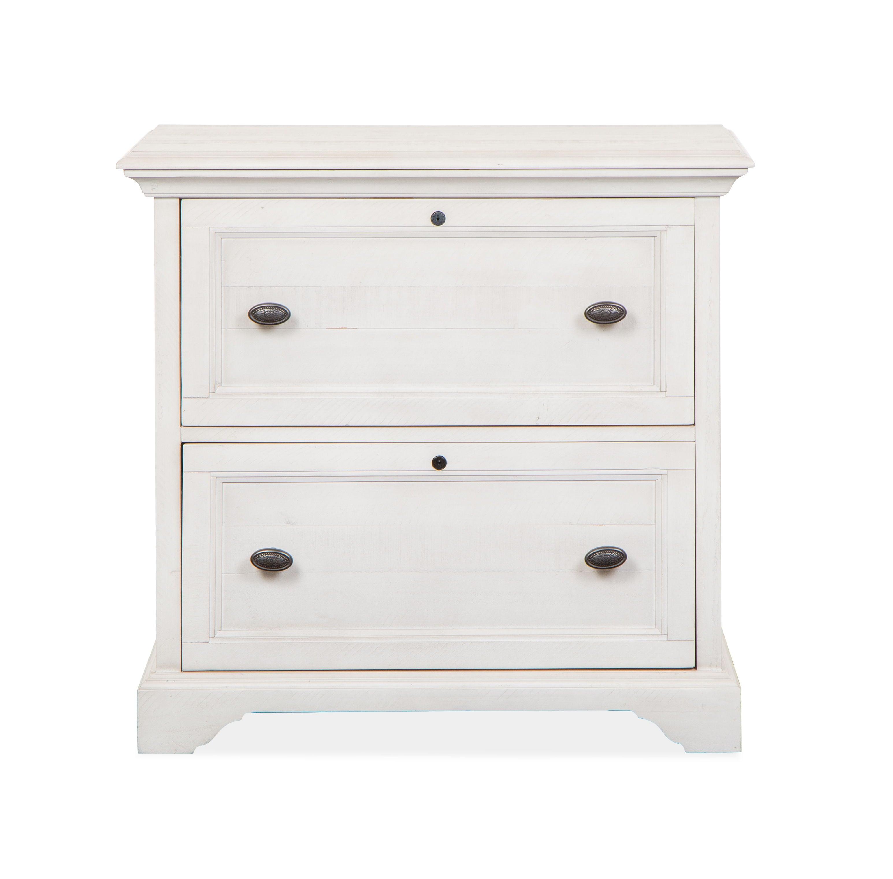 Magnussen Furniture - Bronwyn - Lateral File - Alabaster - 5th Avenue Furniture