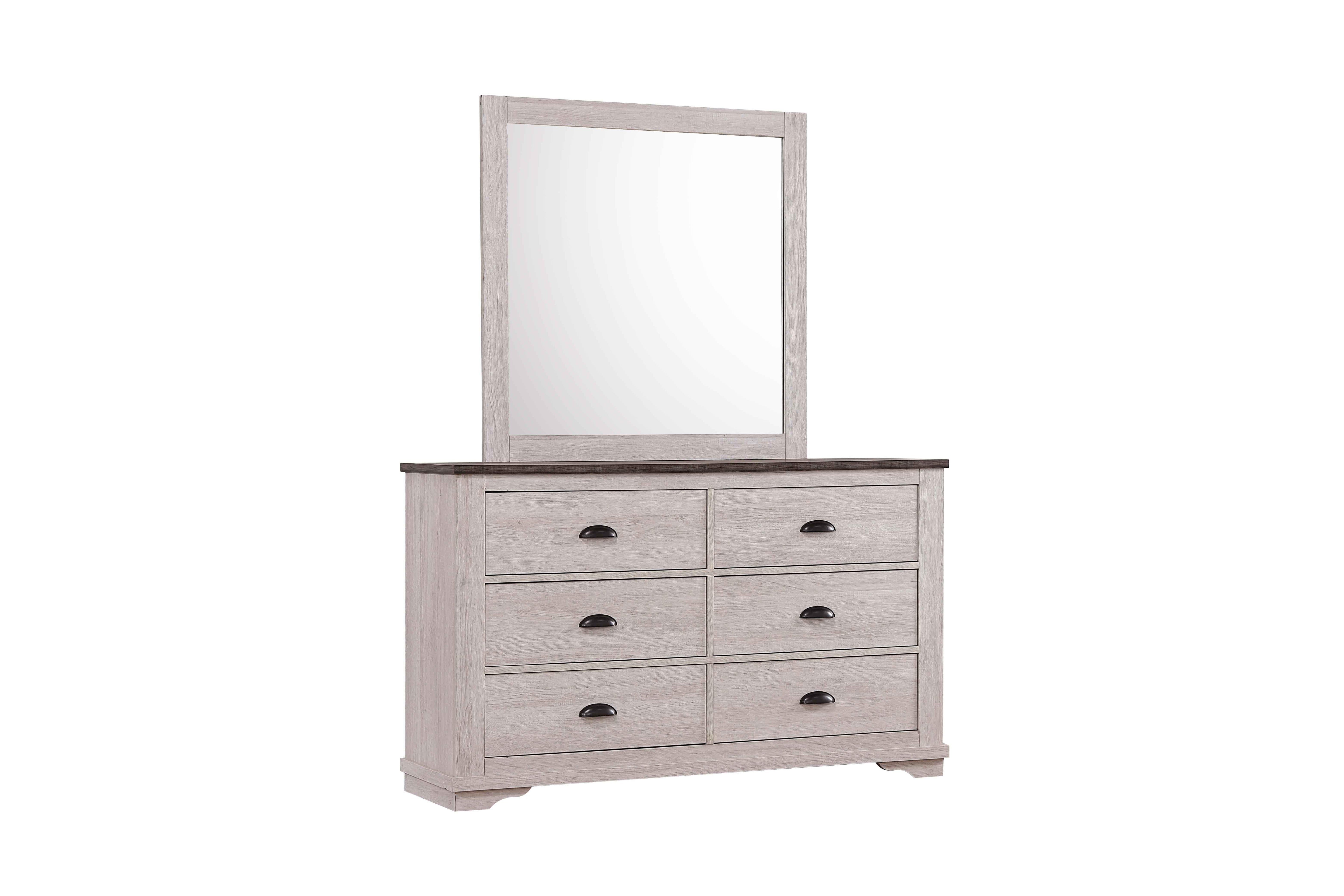 Crown Mark - Coralee - Dresser, Mirror - 5th Avenue Furniture