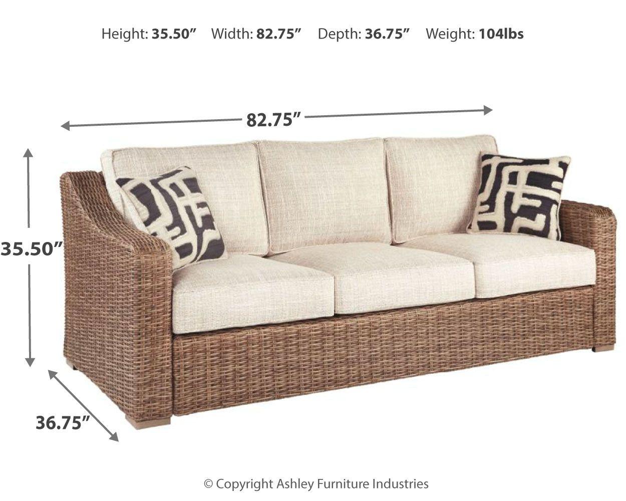 Ashley Furniture - Beachcroft - Sofa With Cushion - 5th Avenue Furniture