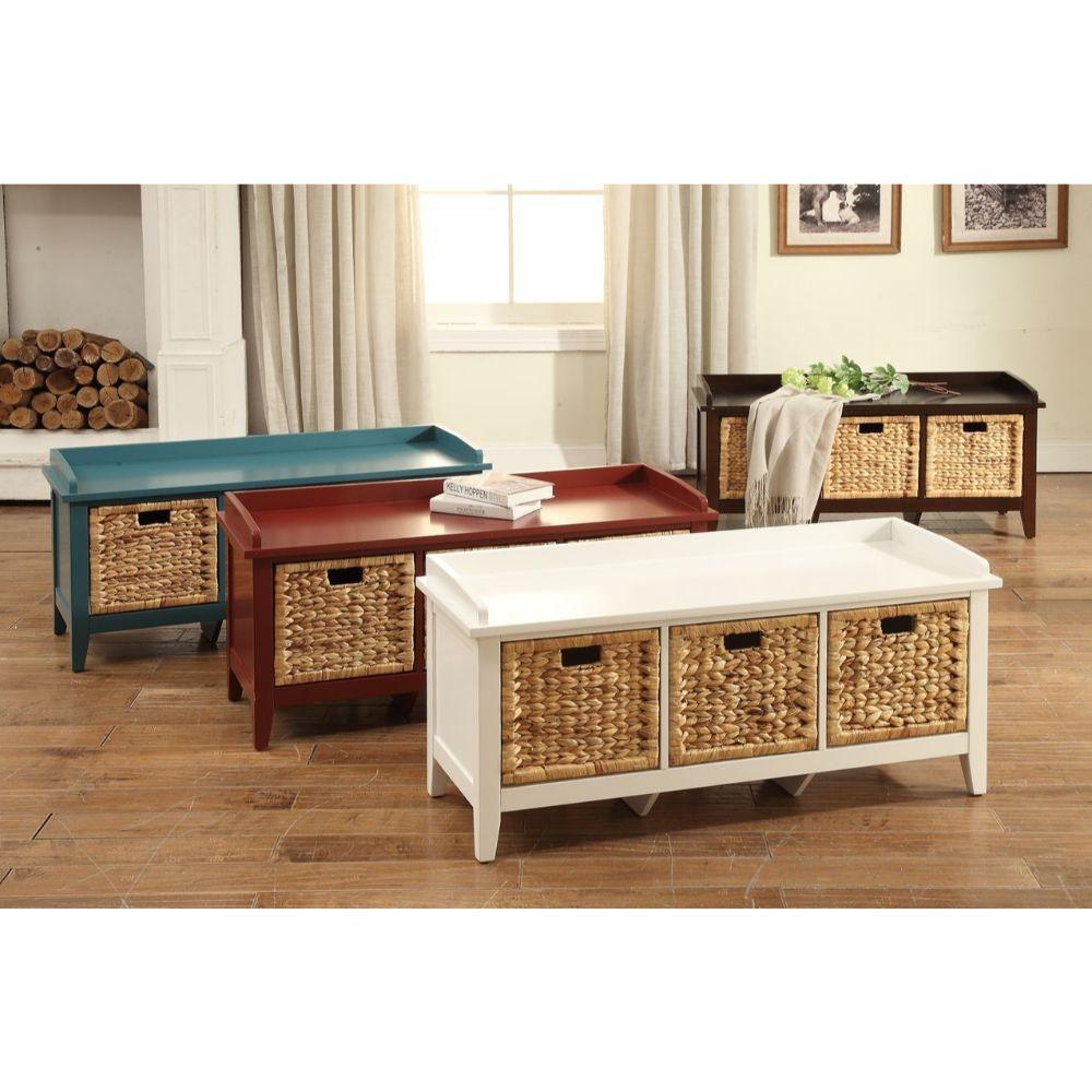 ACME - Flavius - Bench w/Storage - 5th Avenue Furniture