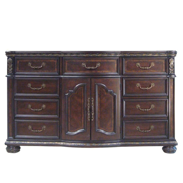 Steve Silver Furniture - Monte Carlo - Dresser - Dark Brown - 5th Avenue Furniture