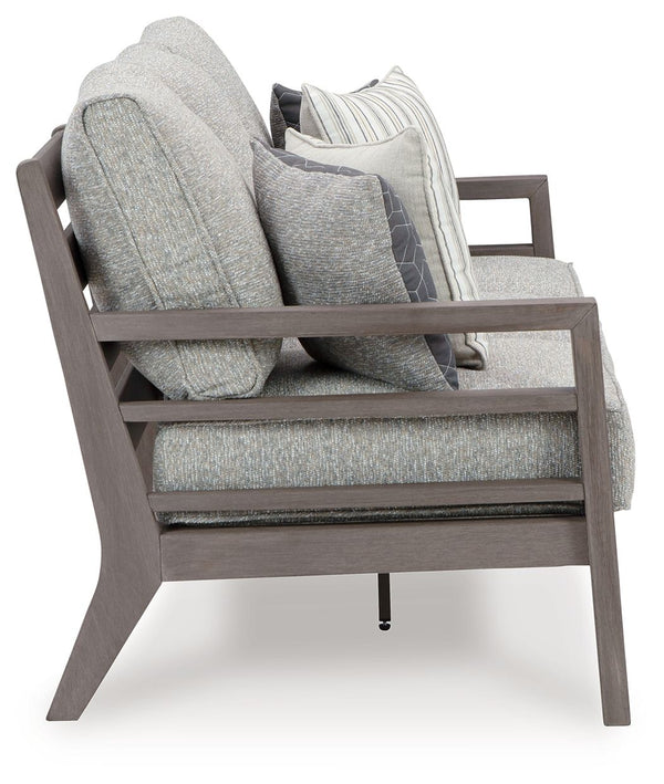 Hillside Barn - Gray / Brown - Sofa With Cushion - 5th Avenue Furniture