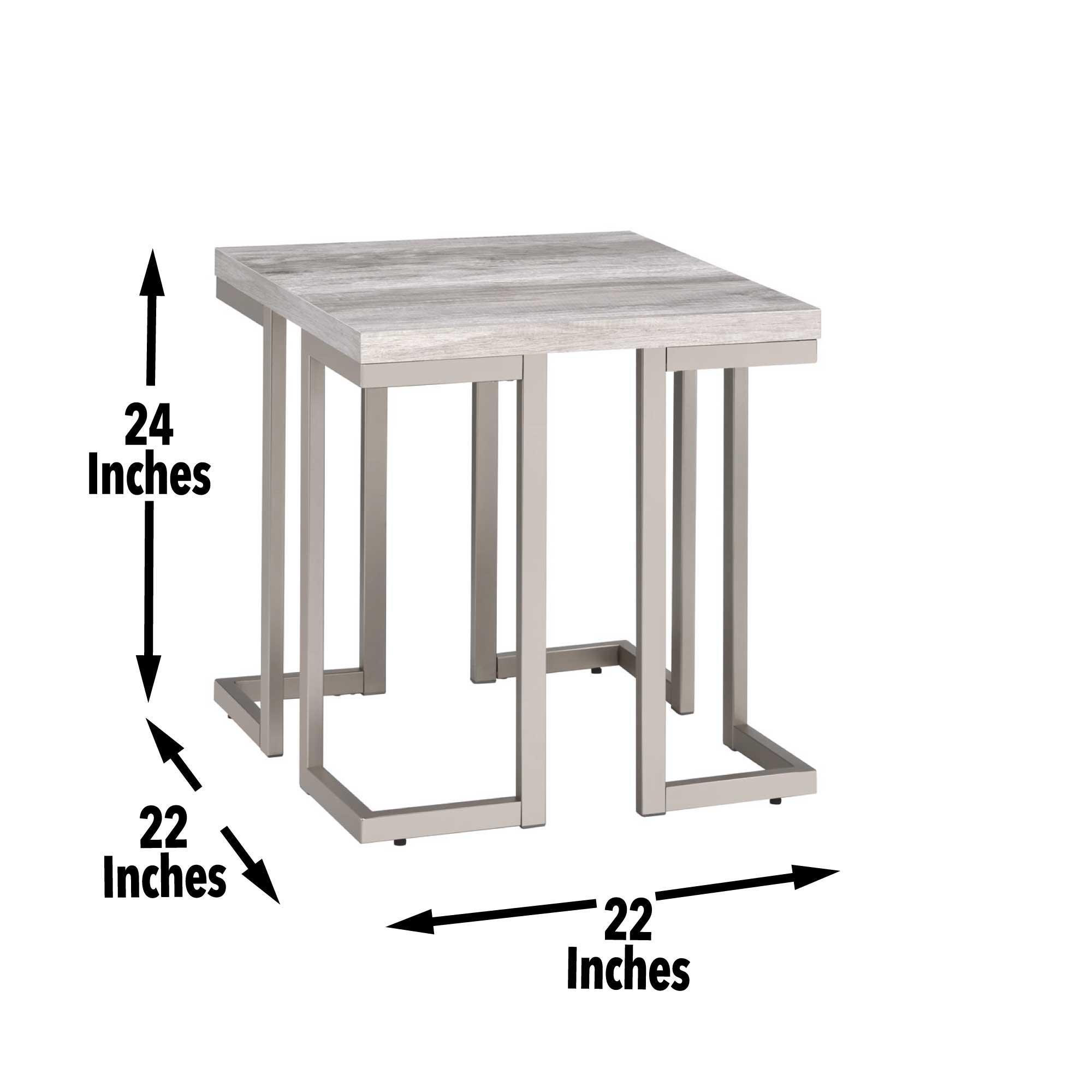 Steve Silver Furniture - David - 3 Piece - White - 5th Avenue Furniture