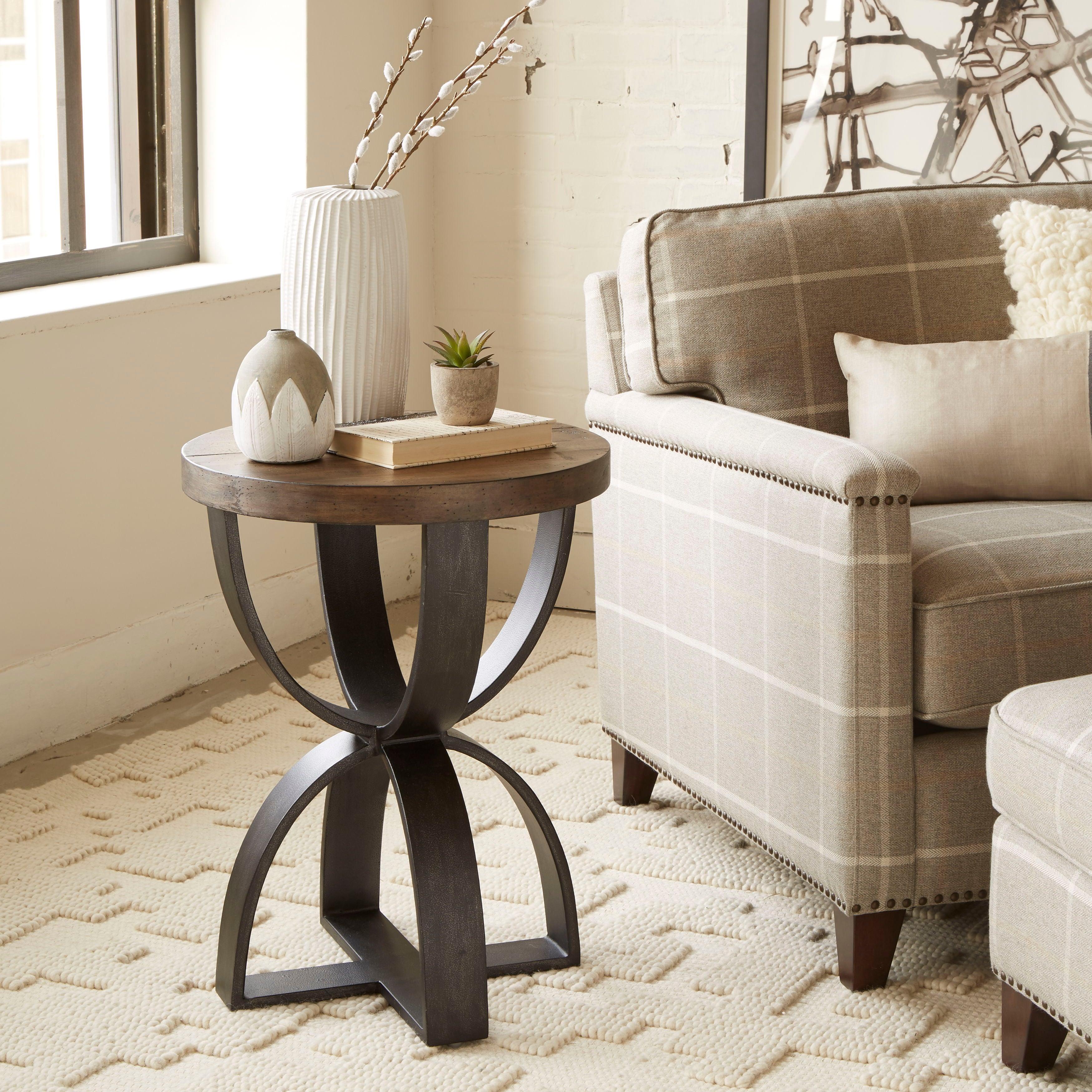 Magnussen Furniture - Bowden - Round Accent Table - Rustic Honey - 5th Avenue Furniture