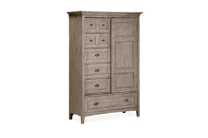 Magnussen Furniture - Paxton Place - Wood Door Chest - Dove Tail Grey - 5th Avenue Furniture