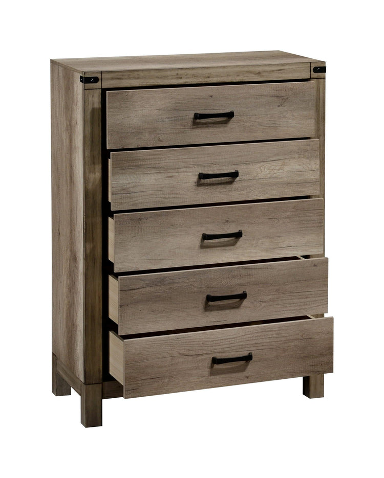 Crown Mark - Matteo - Chest - Brown - 5th Avenue Furniture