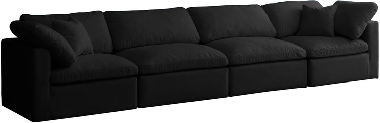 Meridian Furniture - Plush - Modular 4 Seat Sofa - 5th Avenue Furniture