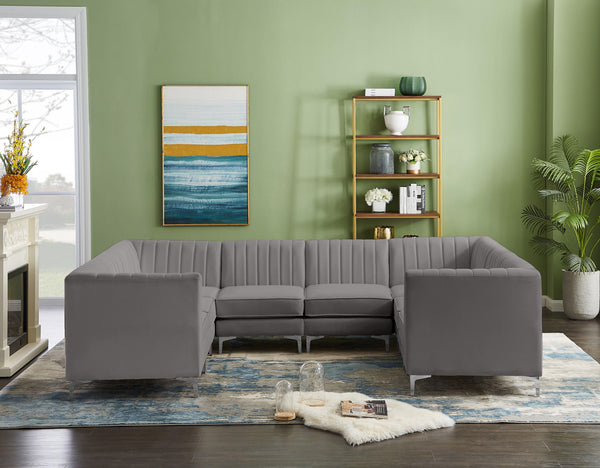 Meridian Furniture - Alina - Modular Sectional - 5th Avenue Furniture