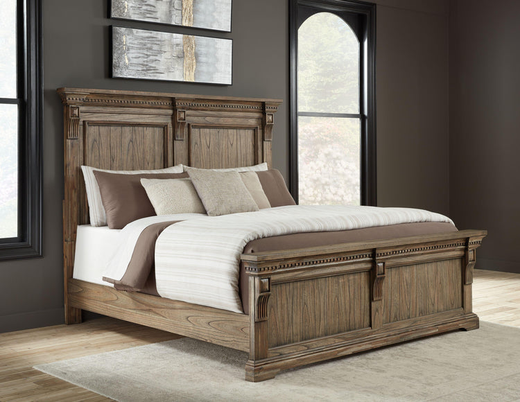 Signature Design by Ashley® - Markenburg - Panel Bed - 5th Avenue Furniture