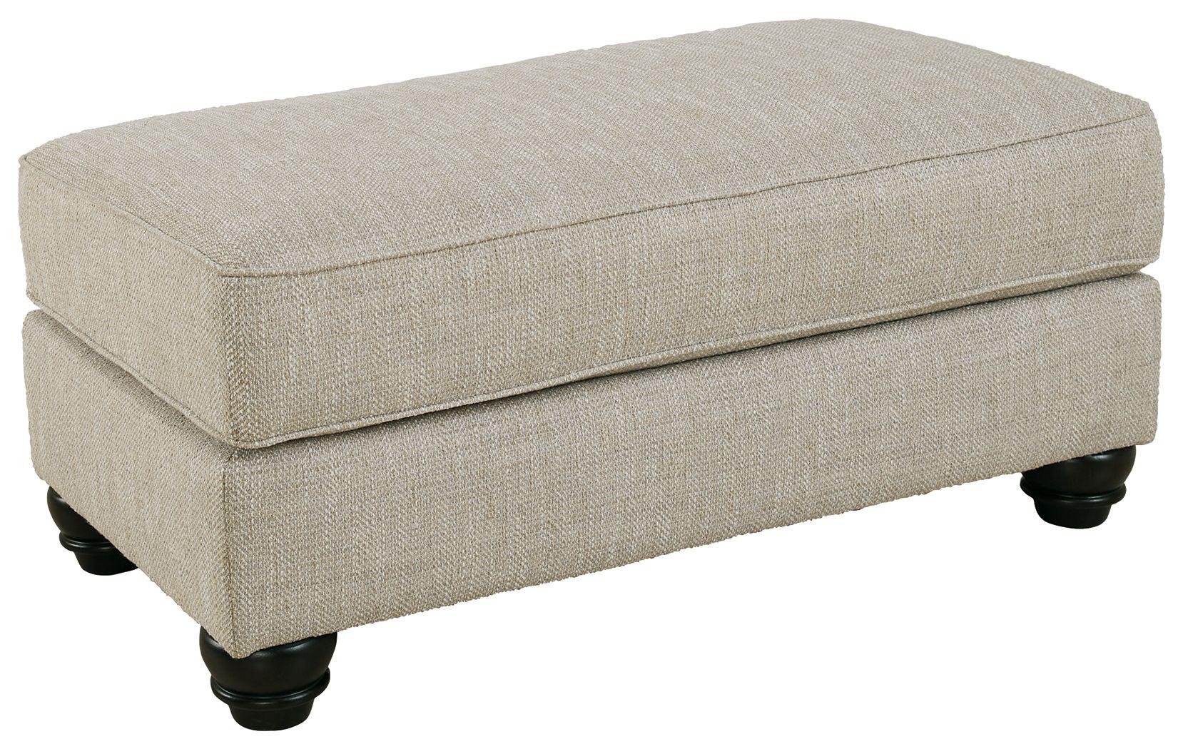 Benchcraft® - Asanti - Fog - Ottoman - 5th Avenue Furniture