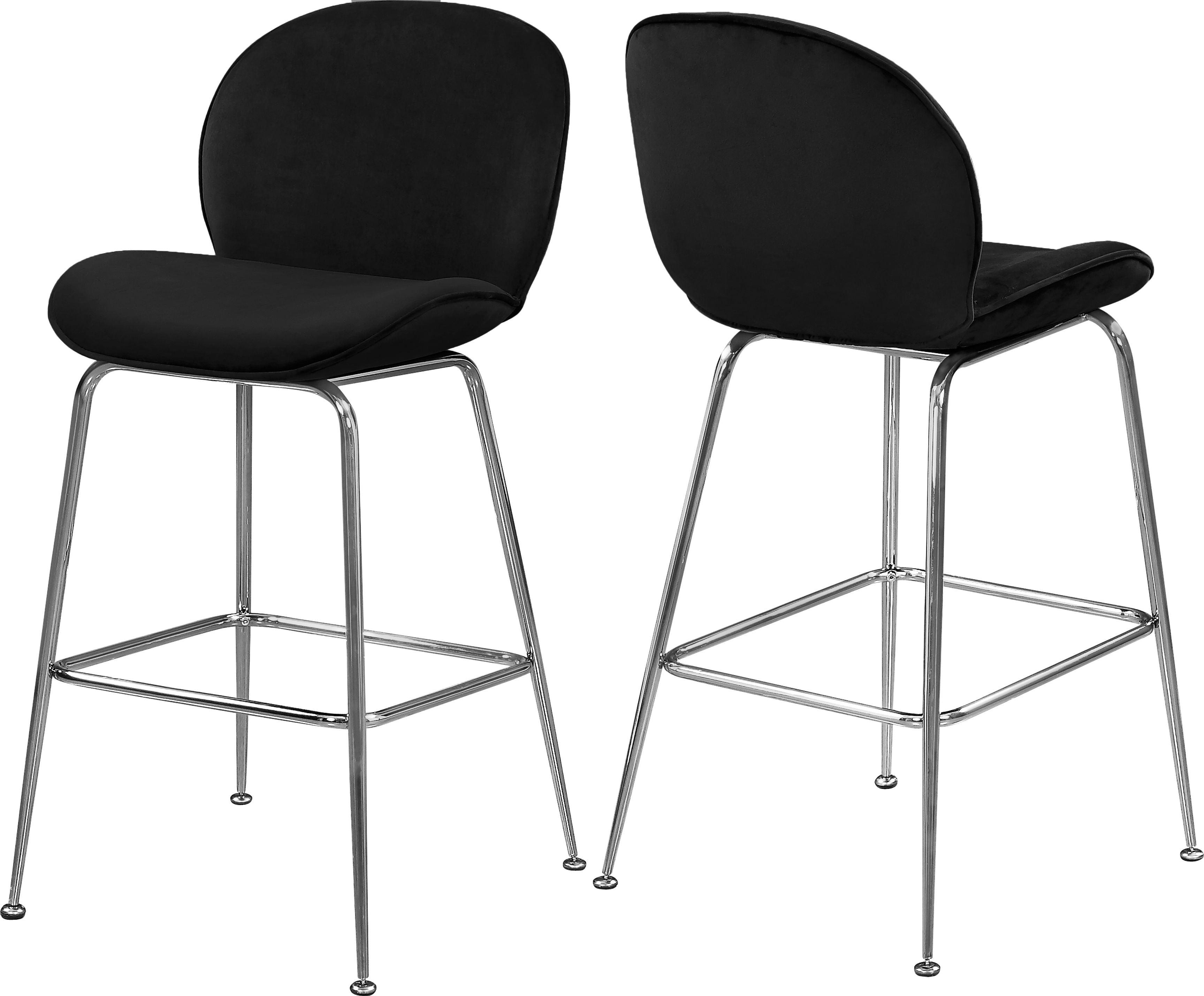 Meridian Furniture - Paris - Stool (Set of 2) - 5th Avenue Furniture