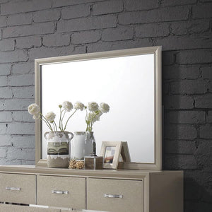 CoasterEveryday - Beaumont - Rectangular Dresser Mirror - Champagne - 5th Avenue Furniture