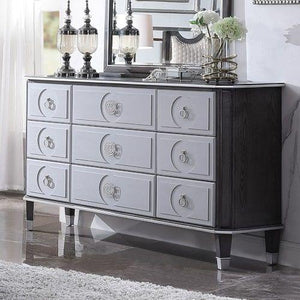 ACME - House - Beatrice Dresser - Charcoal & Light Gray Finish - 5th Avenue Furniture