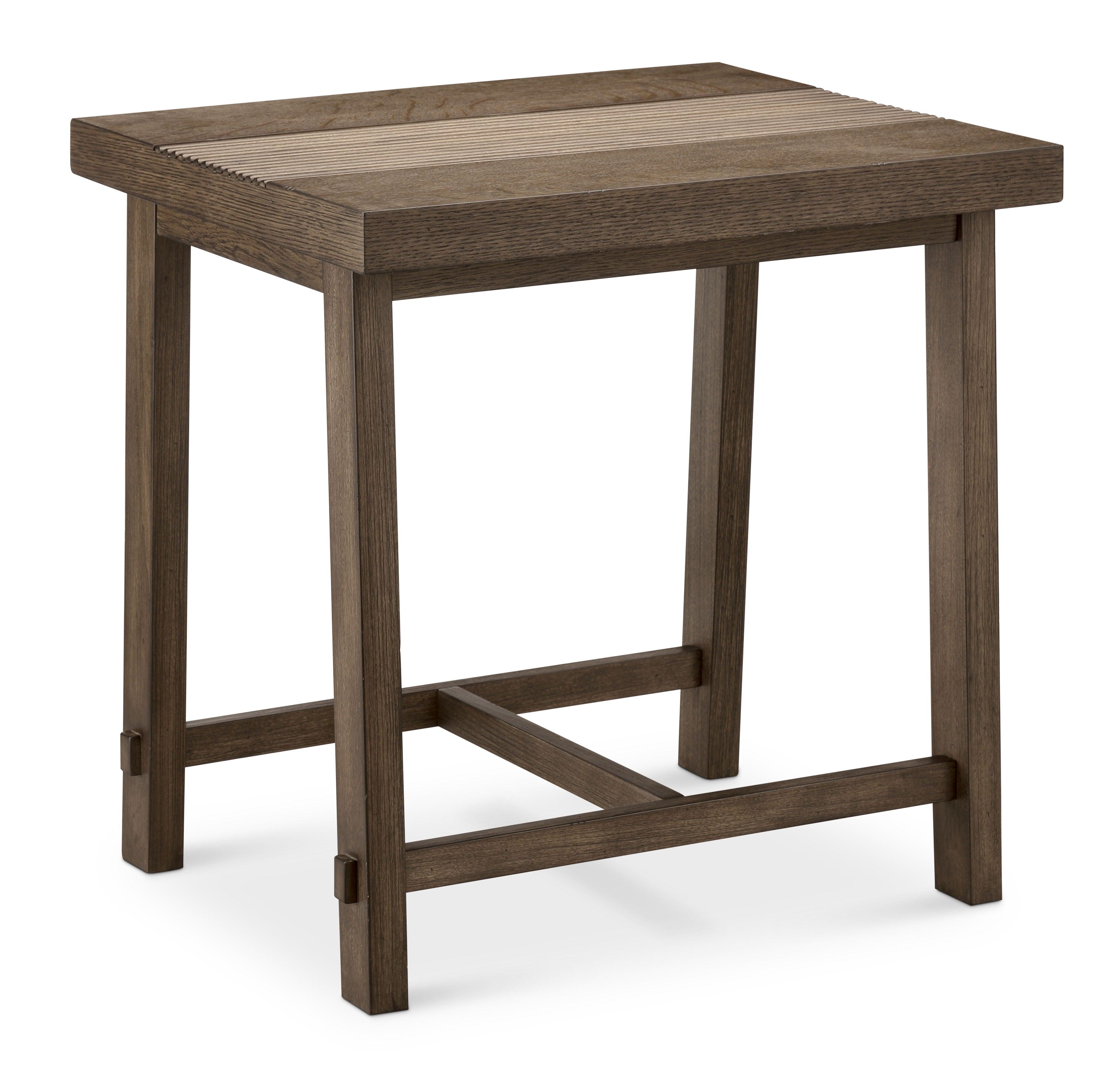 Magnussen Furniture - Kasem - Rectangular End Table - Beaver - 5th Avenue Furniture