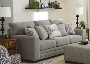 Jackson - Cutler - Sofa - Ash - 5th Avenue Furniture