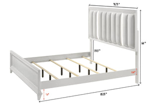 Crown Mark - Cressida - Bed With Slats - 5th Avenue Furniture