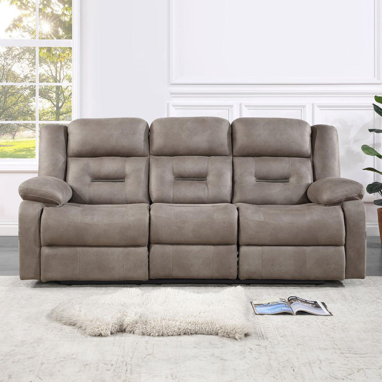 Steve Silver Furniture - Abilene - Sofa & Loveseat - Brown - 5th Avenue Furniture