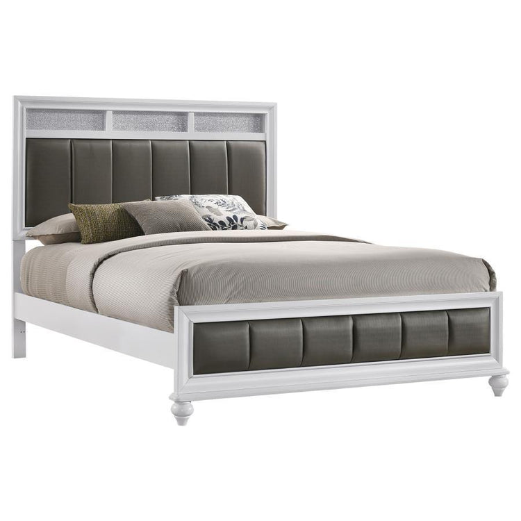 CoasterEveryday - Barzini - Upholstered Panel Bed - 5th Avenue Furniture