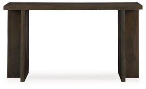 Signature Design by Ashley® - Jalenry - Grayish Brown - Console Sofa Table - 5th Avenue Furniture