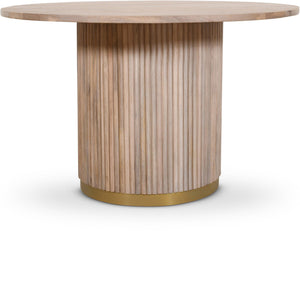 Meridian Furniture - Oakhill - Dining Table - Natural - Wood - 5th Avenue Furniture