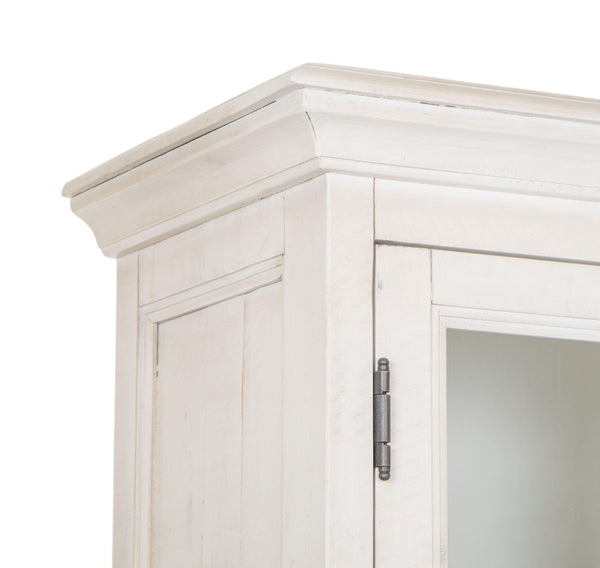 Magnussen Furniture - Bronwyn - Lateral File With Hutch - Alabaster - 5th Avenue Furniture