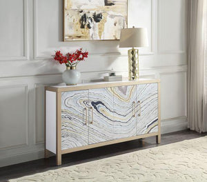 ACME - Cicero - Console Table - White - 5th Avenue Furniture