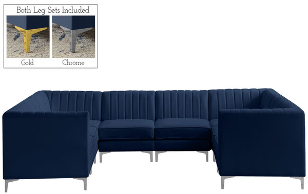 Meridian Furniture - Alina - Modular Sectional - 5th Avenue Furniture
