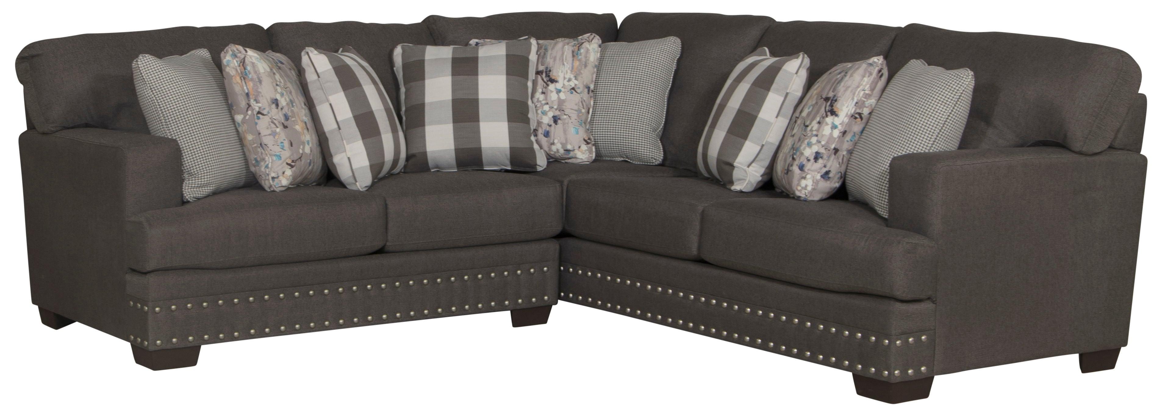 Jackson - Crawford - 2 Piece Sectional With 9 Included Accent Pillows - 5th Avenue Furniture