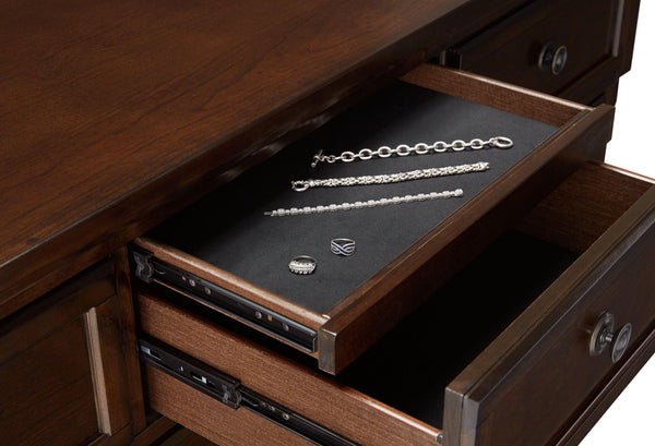 Ashley Furniture - Porter - Dresser, Mirror - 5th Avenue Furniture