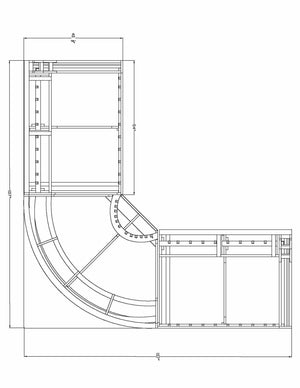 Steve Silver Furniture - Jupiter - 3 Piece Sectional - White - 5th Avenue Furniture