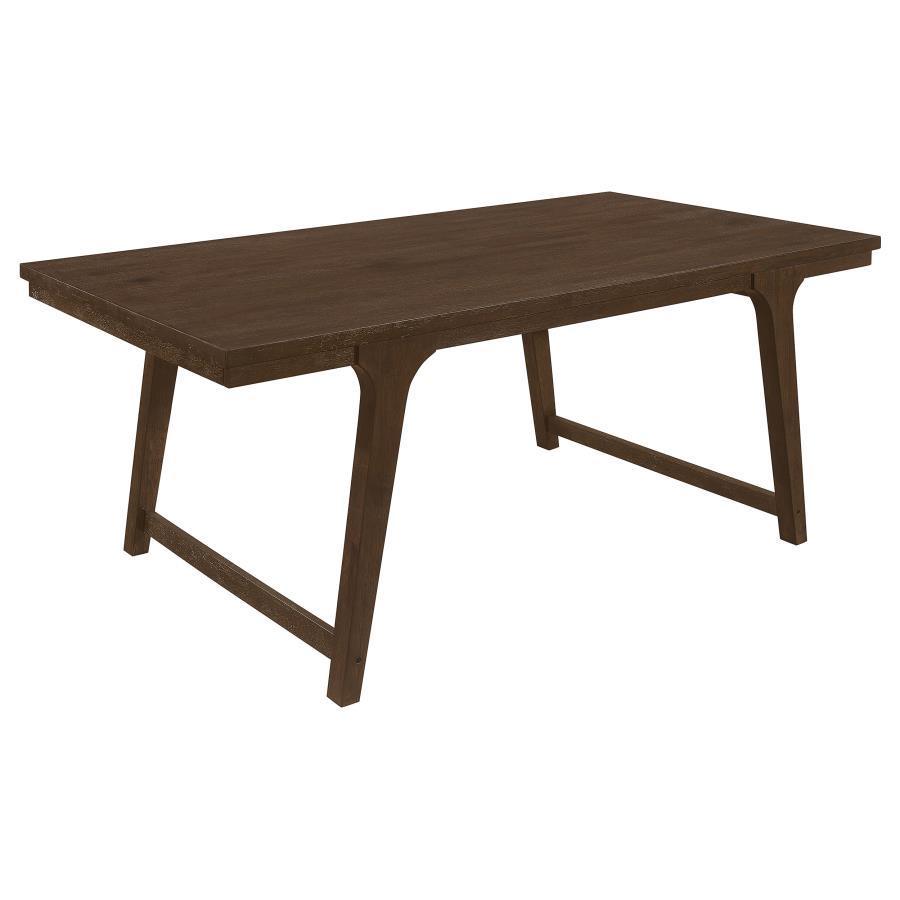 Coaster Fine Furniture - Reynolds - Rectangular Dining Table - Brown Oak - 5th Avenue Furniture