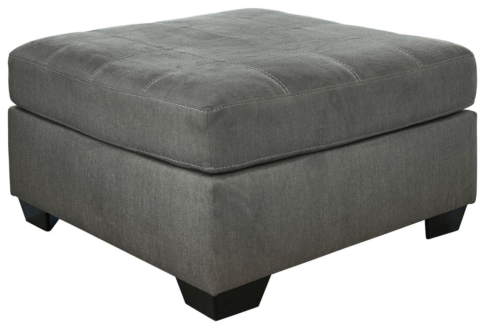 Ashley Furniture - Pitkin - Slate - Oversized Accent Ottoman - 5th Avenue Furniture