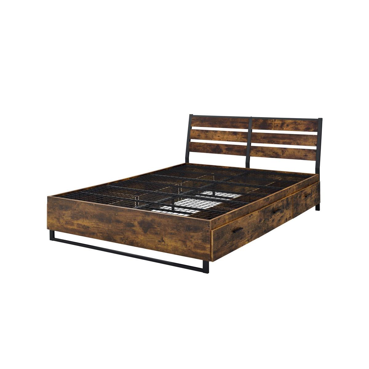 ACME - Juvanth - Bed W/Storage - 5th Avenue Furniture