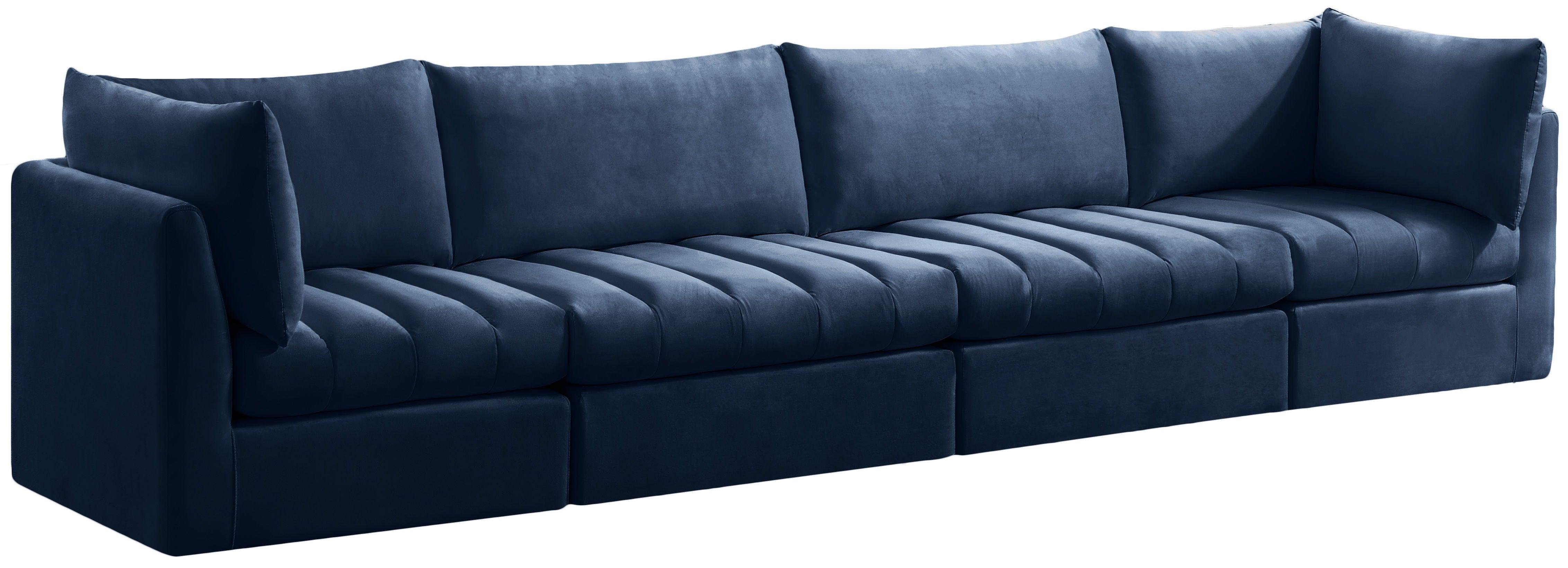 Meridian Furniture - Jacob - Modular 4 Seat Sofa - 5th Avenue Furniture