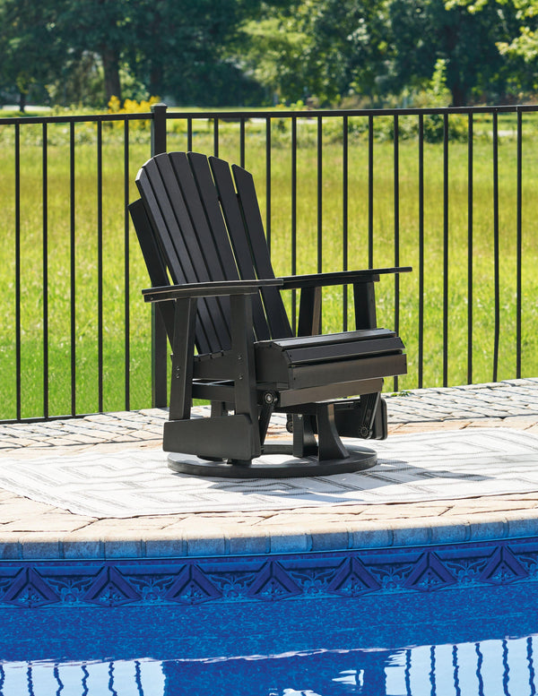 Signature Design by Ashley® - Hyland Wave - Swivel Glider Chair - 5th Avenue Furniture