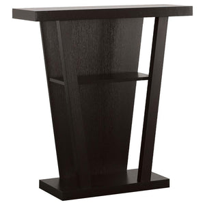 CoasterEveryday - Evanna - 2-Shelf Console Table - Cappuccino - 5th Avenue Furniture