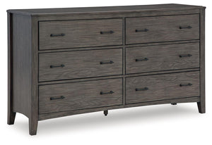 Signature Design by Ashley® - Montillan - Grayish Brown - Dresser - 5th Avenue Furniture