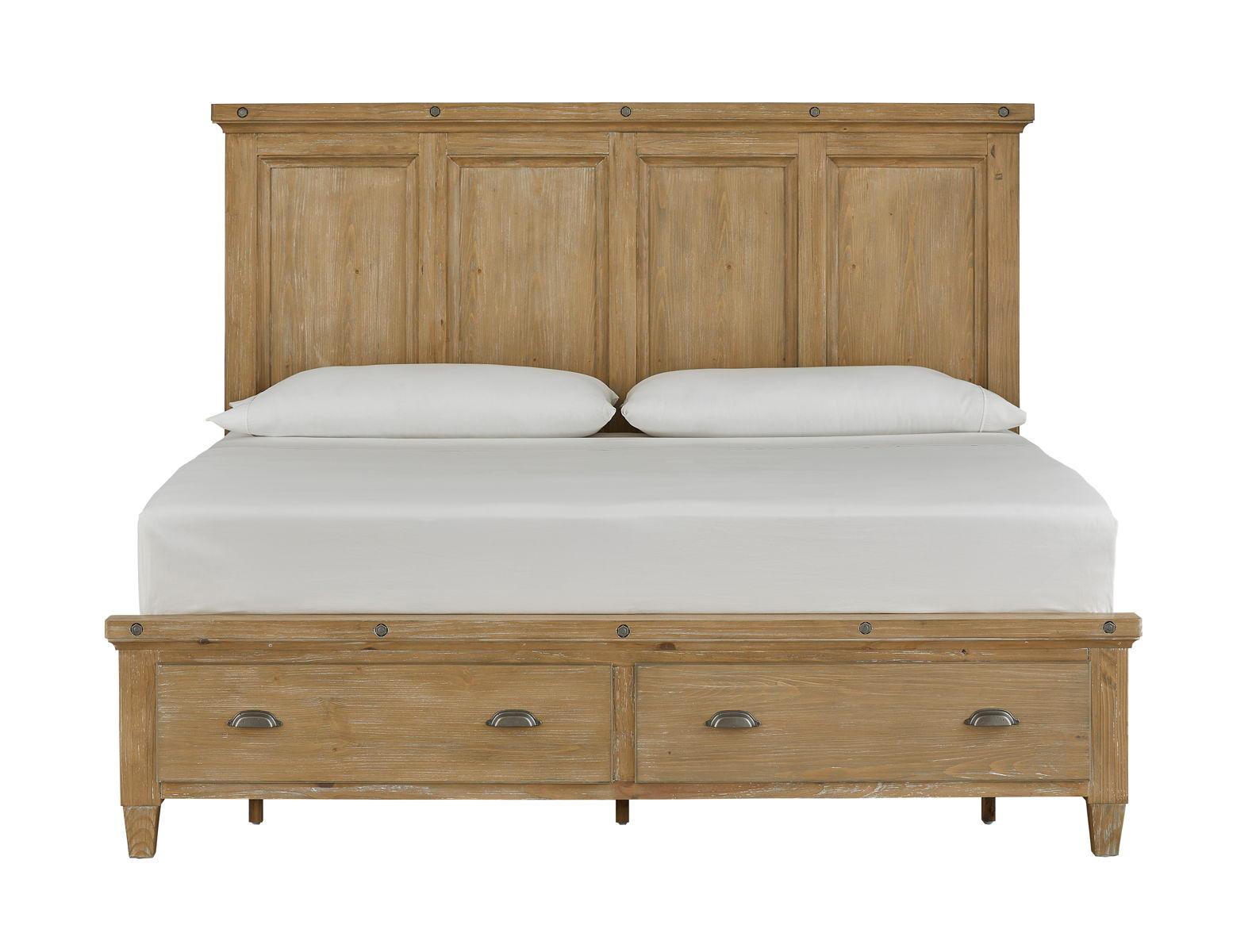 Magnussen Furniture - Lynnfield - Complete Panel Storage Bed - 5th Avenue Furniture